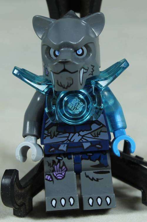 LEGO MINI FIGURINE-STEALTHOR(LEGENDS OF CHIMA LOC078) BID NOW