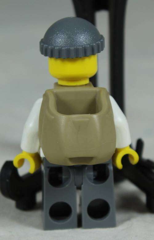 Lego mini figurine - Police jail prisoner 50380 with backpack (CTY0203)