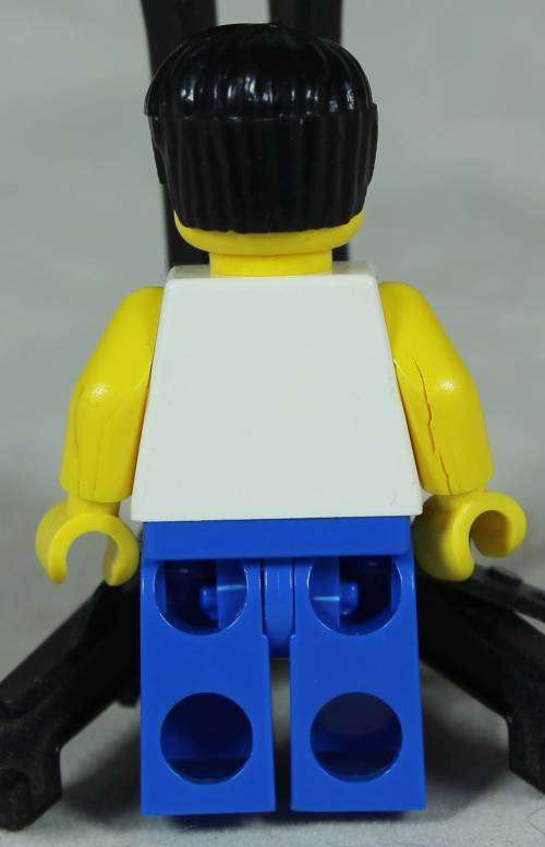 Lego mini figurine - Man in a tank top (Surfboard at the ocean CTY0144)