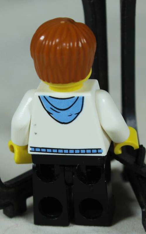 Lego mini figurine - Man with a hoody (Police chase CTY0240)
