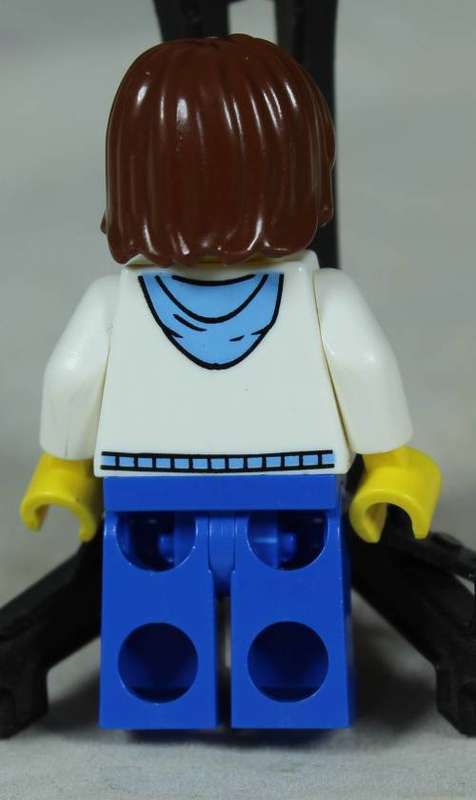Lego mini figurine - Man with a hoody (Public transport CTY0190)