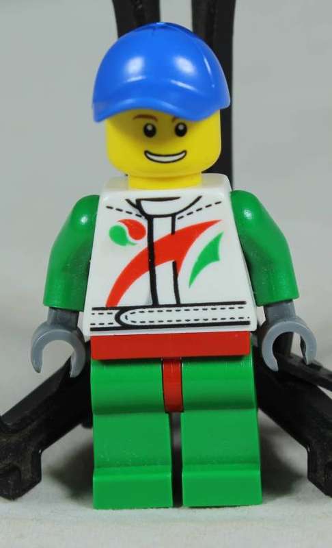 Lego mini figurine - Octan race car mechanic (CTY0390)