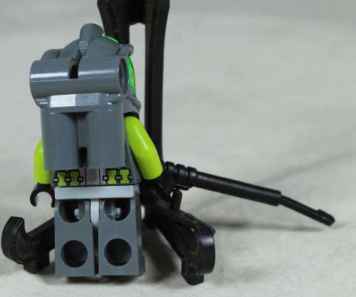 Lego mini figurine - Axel with spear gun (Atlantis diver 1 ATL001)