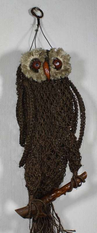 Large hanging owl