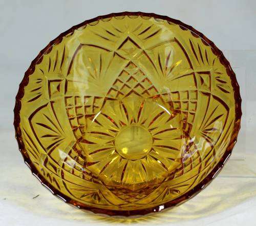 Pressed glass sweet dish