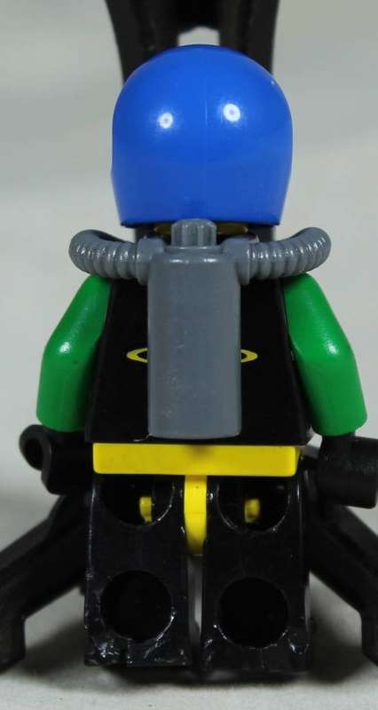 LEGO MINI FIGURINE-BLUE DRIVER(EXTREME TEAM EXT014) BID NOW!!