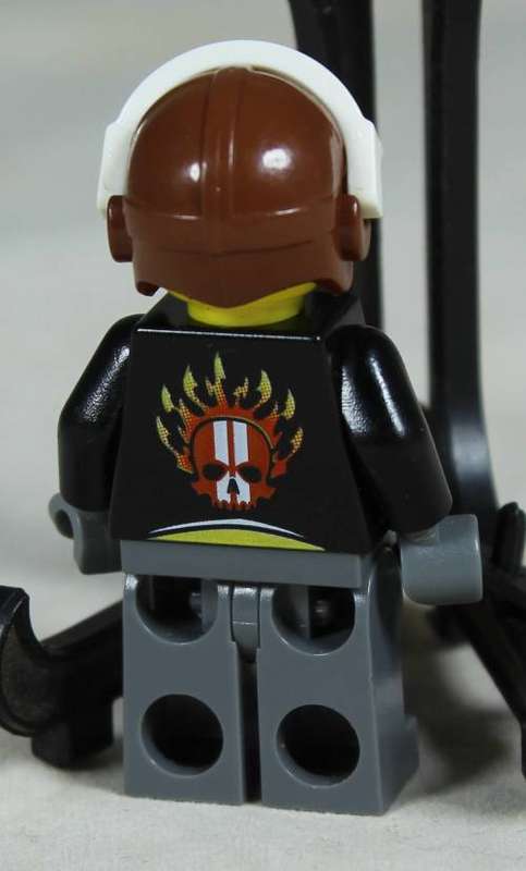LEGO MINI FIGURINE-BUBBA BLASTER(BACKYARD BLASTER 2 WR006)BID NOW
