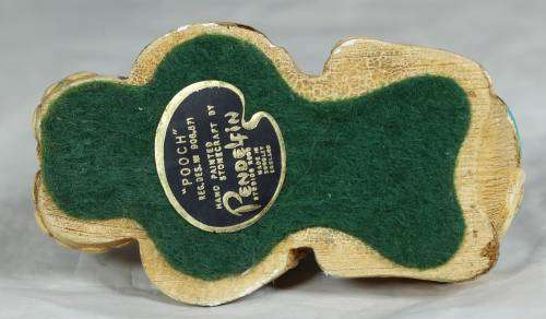 Pendelfin hand painted stoneware - very sad looking pooch