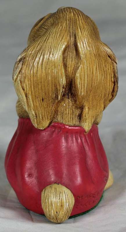 Pendelfin hand painted stoneware rabbit - Polly in pink