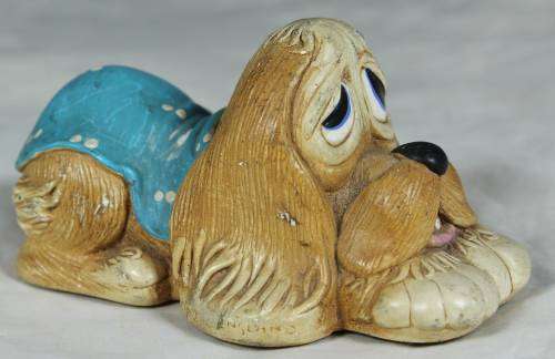 Pendelfin hand painted stoneware - pooch