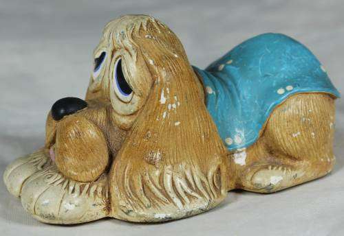 Pendelfin hand painted stoneware - pooch