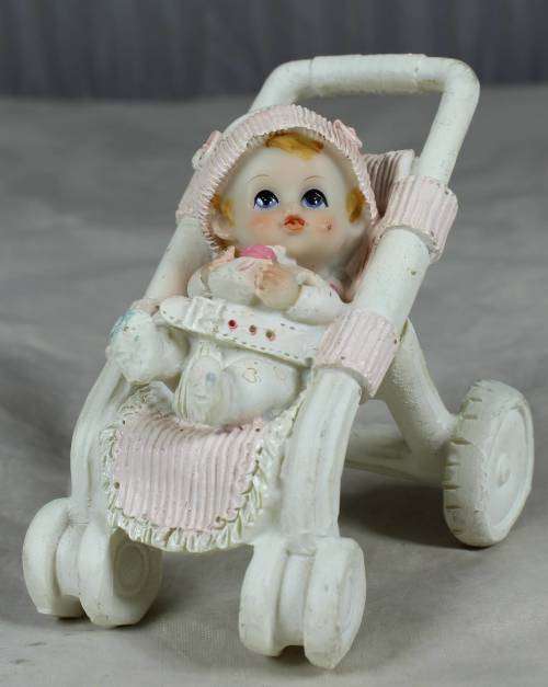 Little baby in a stroller