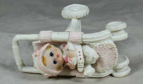 Little baby in a stroller