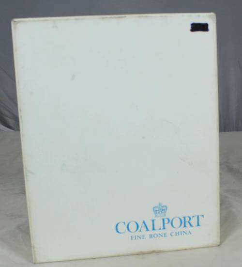 vintage Coalport wall plate in a box - made in England - August