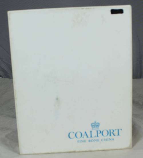 VINTAGE COALPORT WALL PLATE IN A BOX MADE IN ENGLAND(APRIL)BID NOW!!