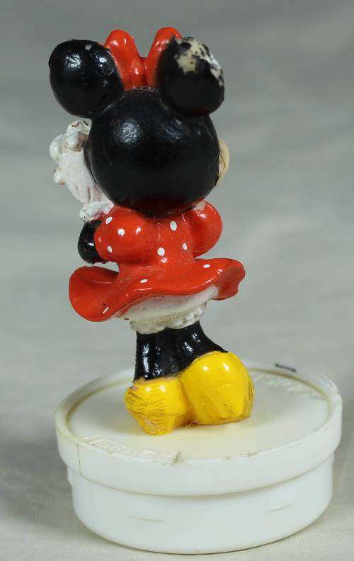 SMALL DISNEY/NESTLE MINNIIE MOUSE ON A STAND-BID NOW!