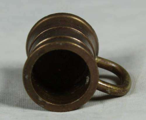 MINIATURE BRASS-MUG BID NOW!