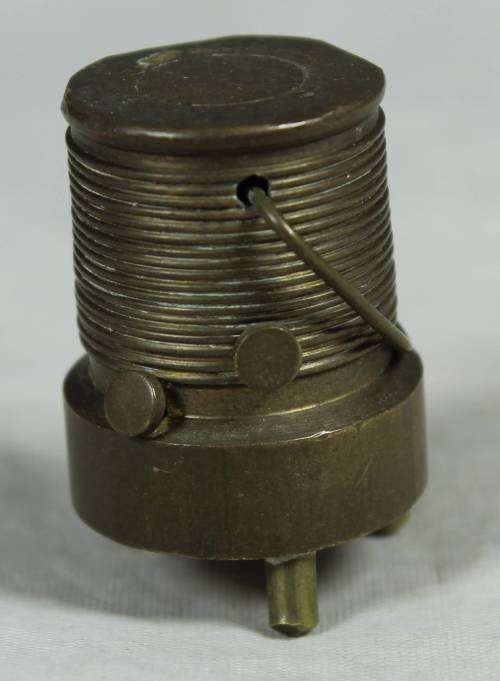 miniature brass - vintage washing machine