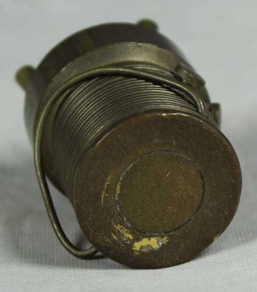 miniature brass - vintage washing machine