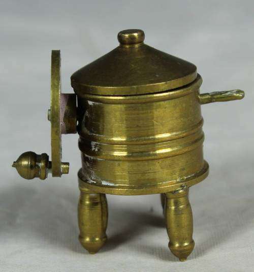 miniature brass - vintage washing machine