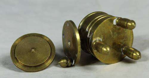 miniature brass - vintage washing machine