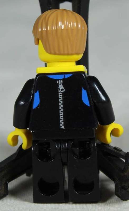 Lego mini figurine - Coast guard in wetsuit (CTY0413)