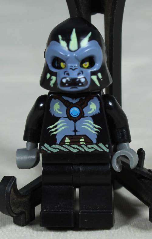 LEGO MINI FIGURINE-GORZAN(LEGENDS OF CHIMA LOC031) BID NOW!!