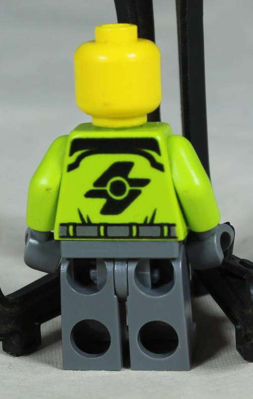 Lego mini figurine - Motorcyclist (Ambulance plane  CTY0614)