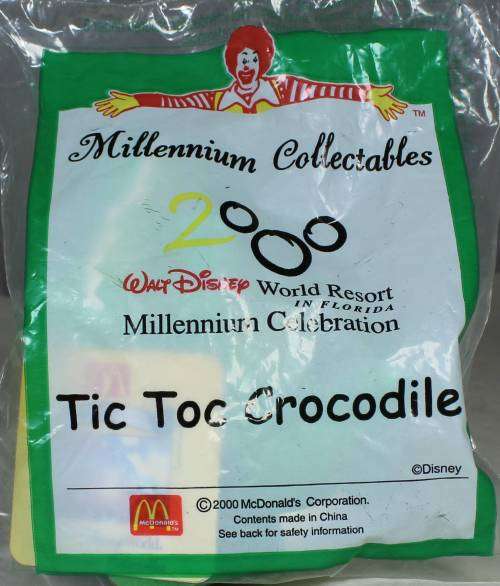 McDonald's Millennium collectibles (2000) - Tic Toc Crocodile
