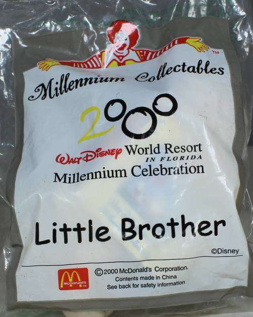 McDONALD`S MILLENNIUM COLLECTABLES(2000)LITTLE BROTHER-BID NOW!!