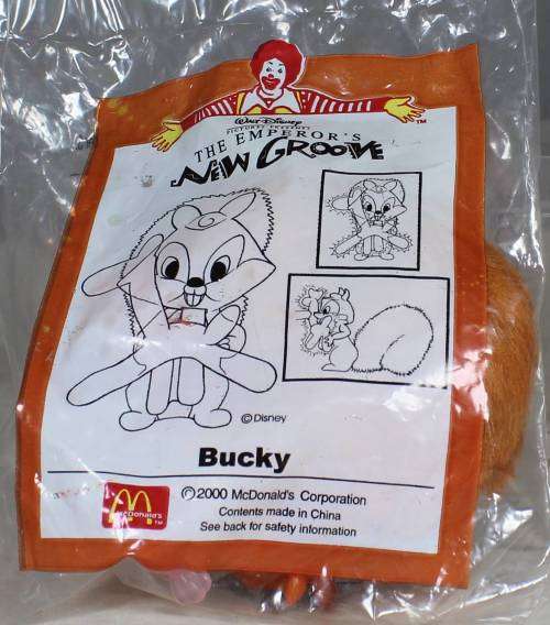 McDONALD`S EMPEROR`S NEW GROOVE(2002) BUCKY BID NOW!