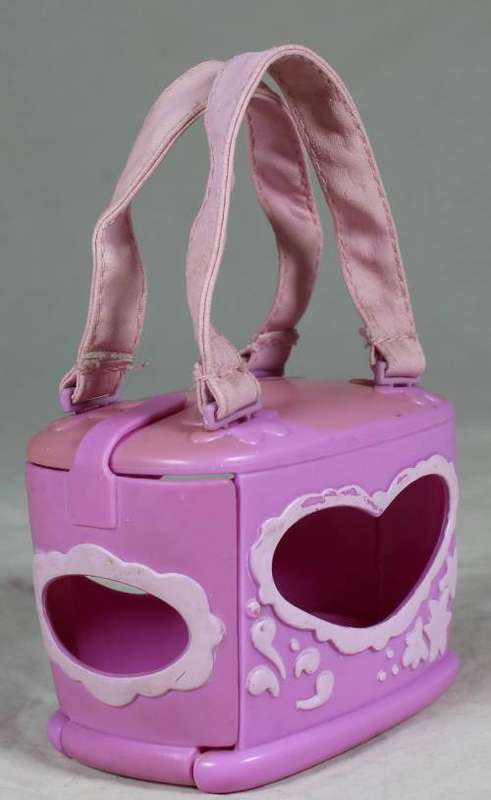 Littlest pet shop heart shaped carrier bag 2004