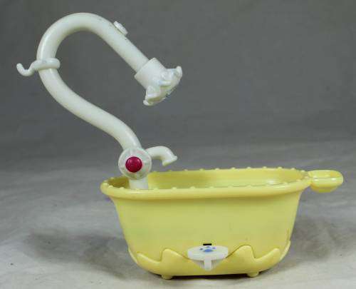 Little pet shop - yellow bath tub and shower