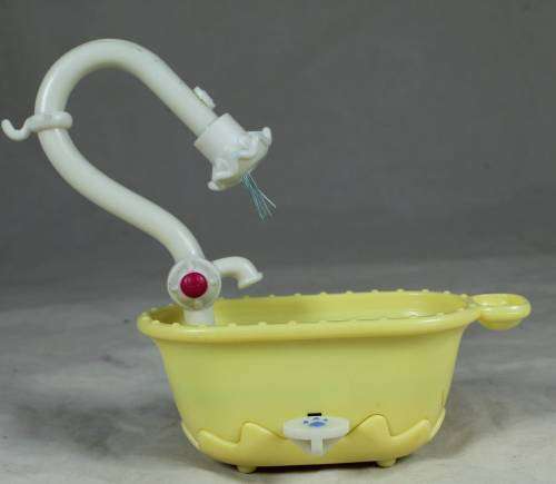 Little pet shop - yellow bath tub and shower
