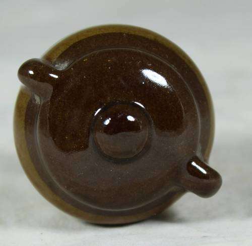 Miniature lidded pot