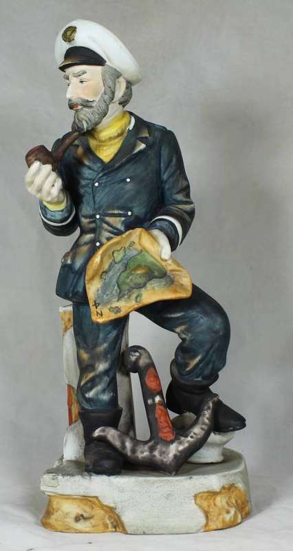Large sailor with a treasure map