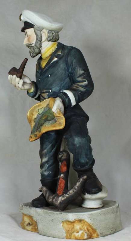 Large sailor with a treasure map