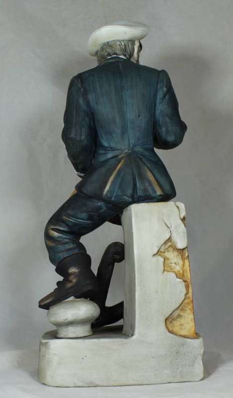 Large sailor with a treasure map