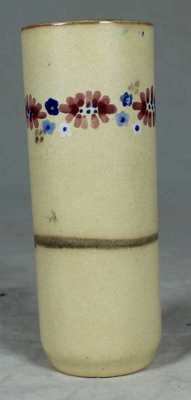 Small ceramic cylinder vase