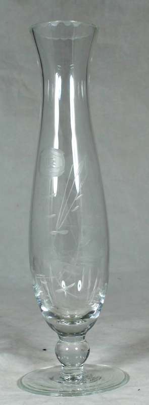 Rose cut vase