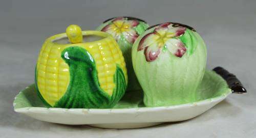 Carltonware condiment set
