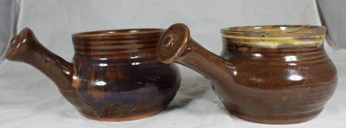Pair of large soup bowls