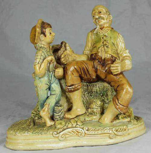 Nature craft - father and son