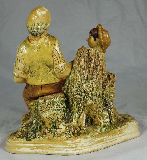 Nature craft - father and son
