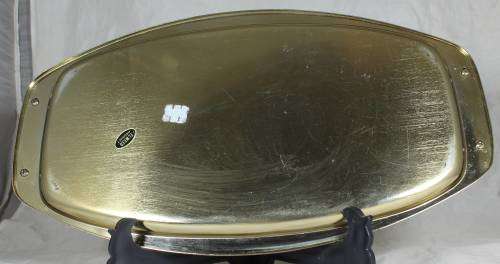 Gold plated serving tray