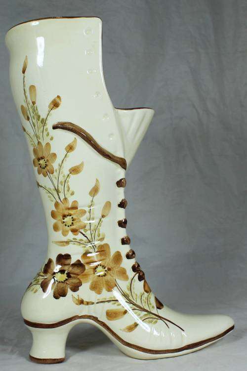 Large porcelain boot
