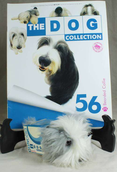 THE DOG ARTIST COLLECTION WITH MAGAZINE-BEARDED COLLIE#56 (ABSOLUTELY ADORABLE) BID NOW!