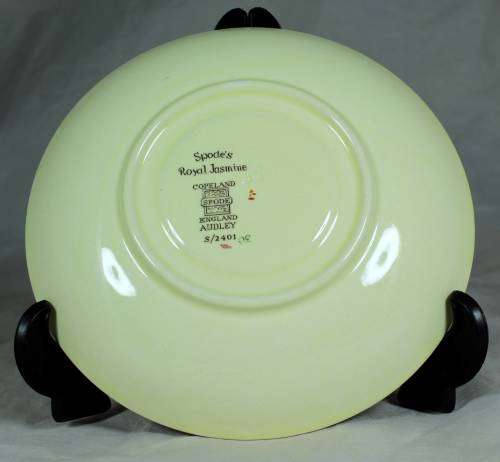 COPELAND SPODE ROYAL JASMINE LARGE SAUCER MADE IN ENGLAND(BEAUTIFUL) BID NOW!