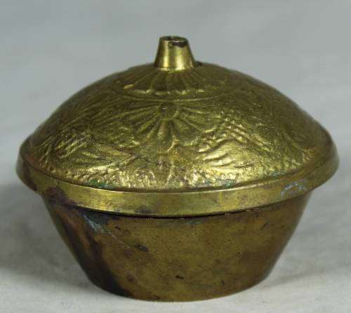 Brass portable ashtray