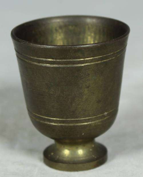 MINIATURE BRONZE ICE BUCKET-BID NOW!!